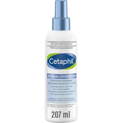 CETAPHIL Оптимальное увлажнение освежающий спрей для тела 207 мл
CETAPHIL Оптимальное увлажнение освежающий спрей для тела 207 мл