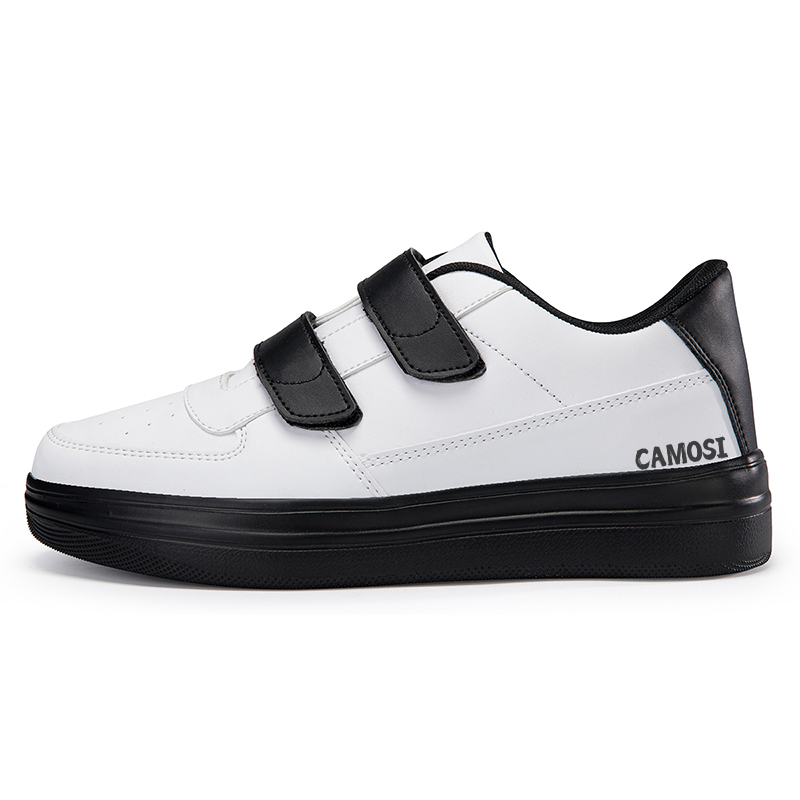 CAMOSI Скользостойкие амортизирующие износостойкие мужские лоу-топы для скейтбординга бело-черные, цвет White Black
CAMOSI Скользостойкие амортизирующие износостойкие мужские лоу-топы для скейтбординга бело-черные, цвет White Black