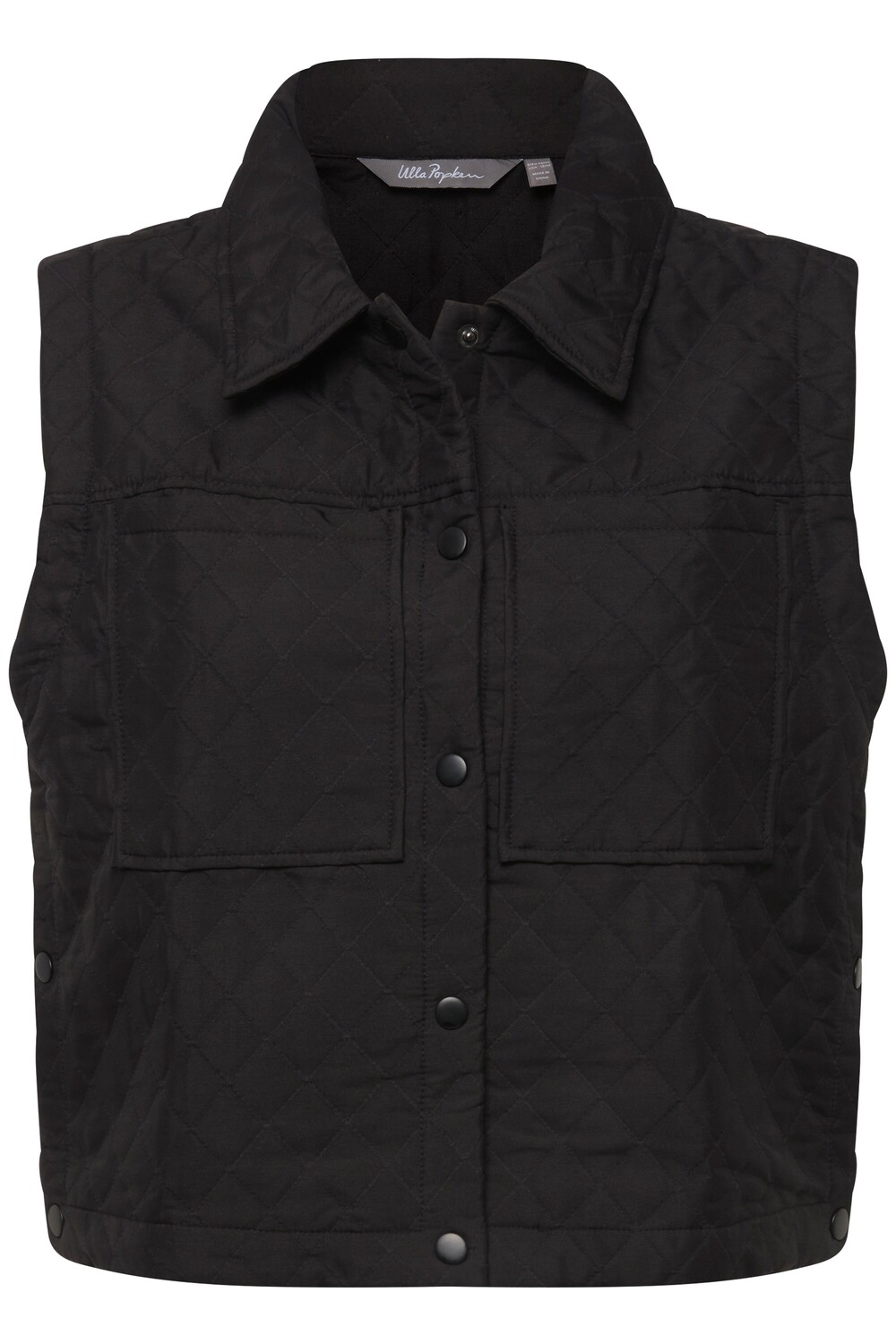 Утепленный жилет Ulla Popken, черный
Утепленный жилет Ulla Popken, черный