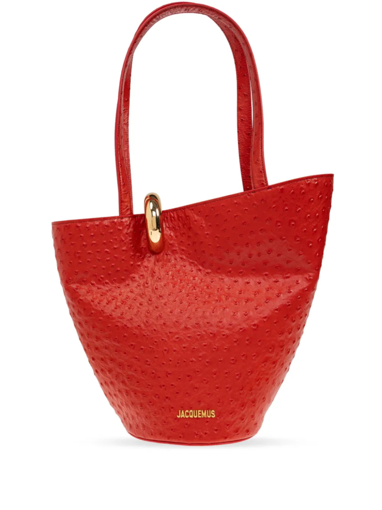 Jacquemus Сумка-ведро Bambola среднего размера, красный 
Jacquemus Сумка-ведро Bambola среднего размера, красный
