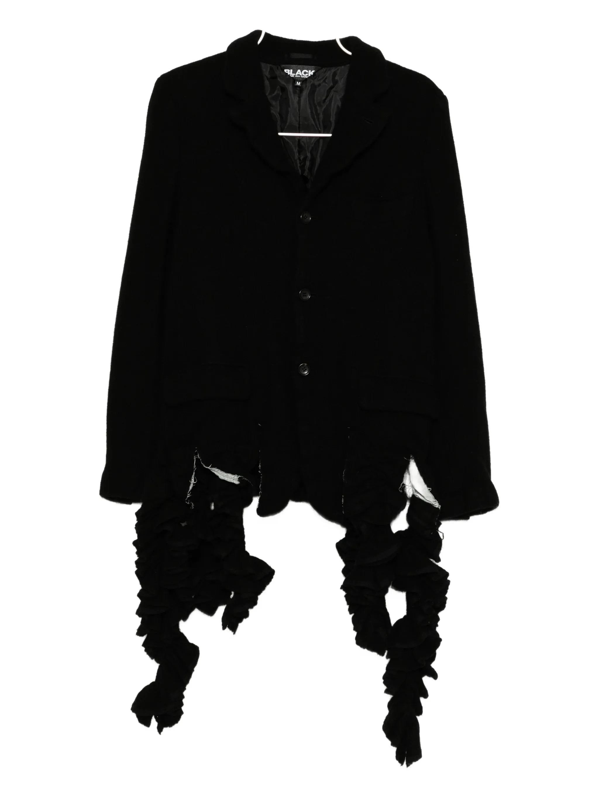 Пиджак с заостренным воротником Black Comme Des Garçons, черный
Пиджак с заостренным воротником Black Comme Des Garçons, черный
