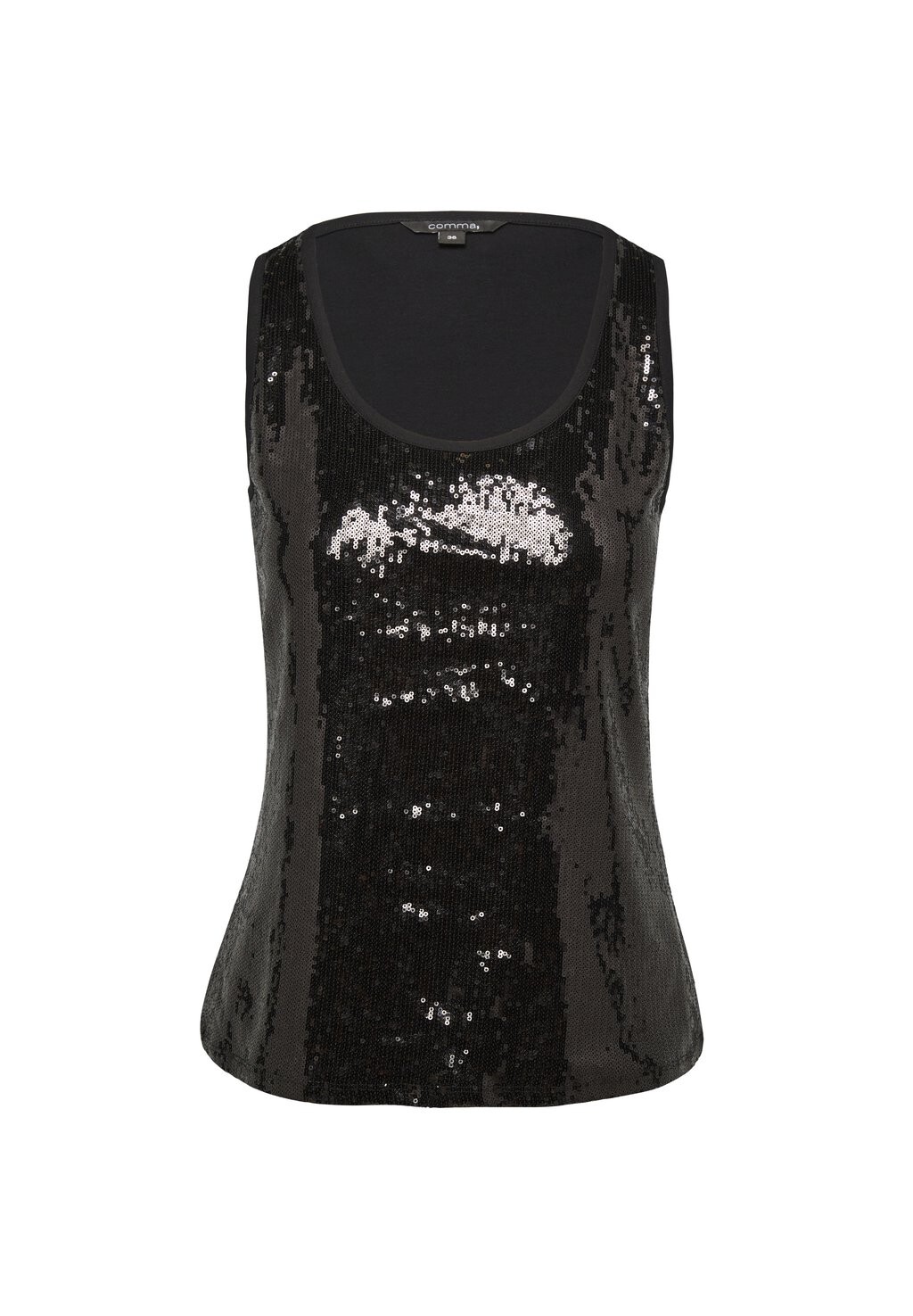 Топ MIT PAILLETTENBESATZ comma, черный
Топ MIT PAILLETTENBESATZ comma, черный