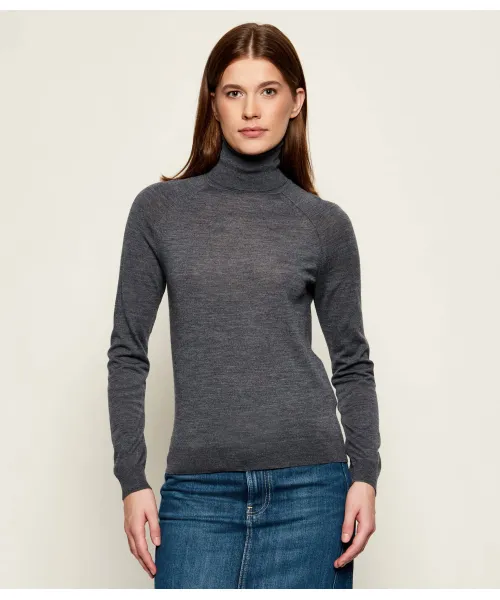 Водолазка из шерсти фризани Slim fit Boss, серый
Водолазка из шерсти фризани Slim fit Boss, серый