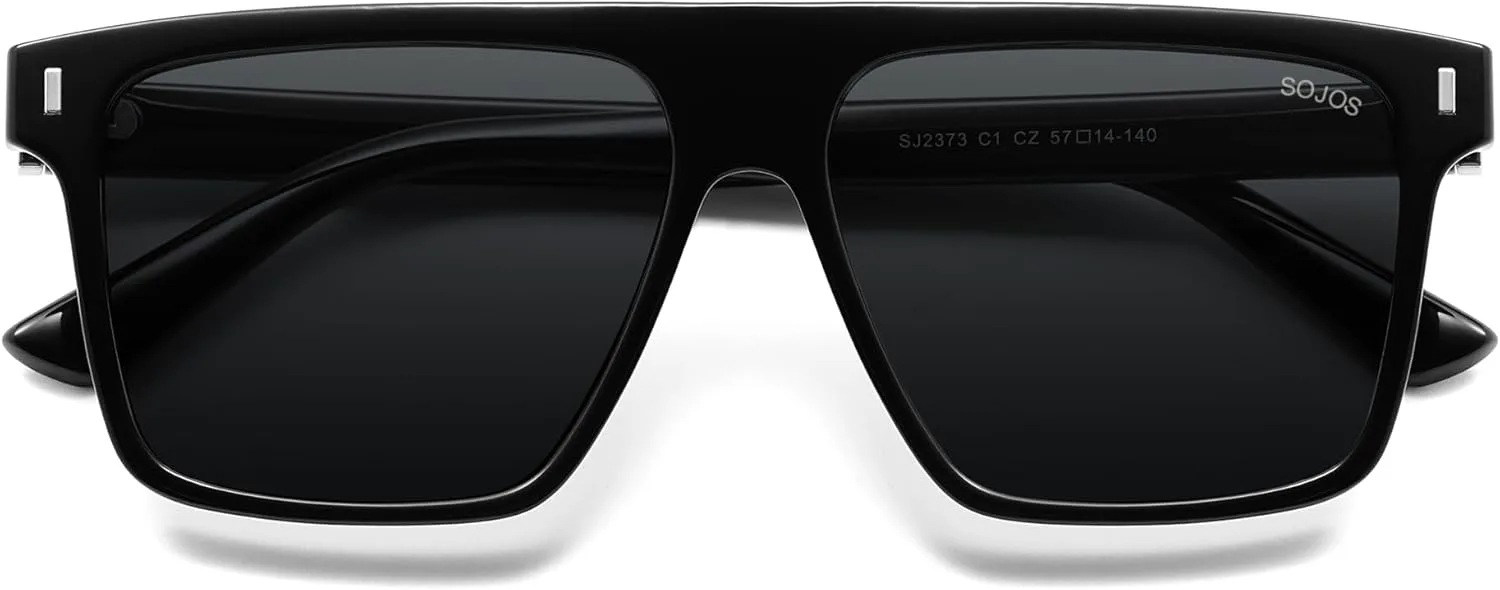 Солнцезащитные очки SOJOS для женщин и мужчин, квадратная широкая толстая оправа, ретро-стиль, модная защита от УФ-излучения, модель SJ2373, Black,silver,grey
Солнцезащитные очки SOJOS для женщин и мужчин, квадратная широкая толстая оправа, ретро-стиль, модная защита от УФ-излучения, модель SJ2373, Black,silver,grey