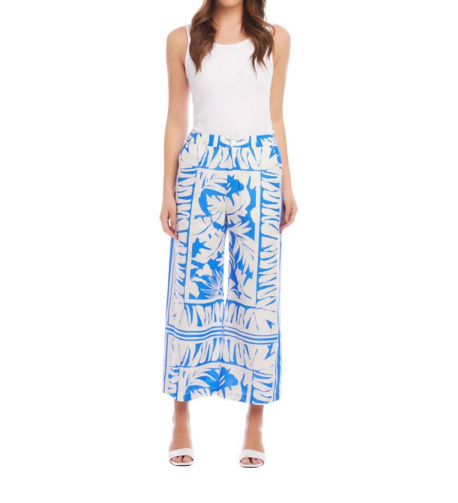 Укороченные брюки Rylie с принтом Fifteen Twenty, цвет print
Укороченные брюки Rylie с принтом Fifteen Twenty, цвет print