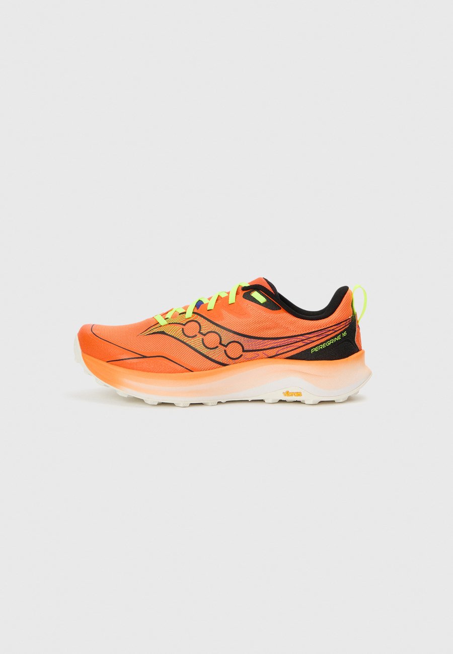 Кроссовки Saucony PEREGRINE 16, Fire/Black/Neon Orange
Кроссовки Saucony PEREGRINE 16, Fire/Black/Neon Orange