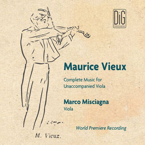 CD диск Vieux / Misciagna, Marco: Complete Music for Unaccompanied Viola
CD диск Vieux / Misciagna, Marco: Complete Music for Unaccompanied Viola