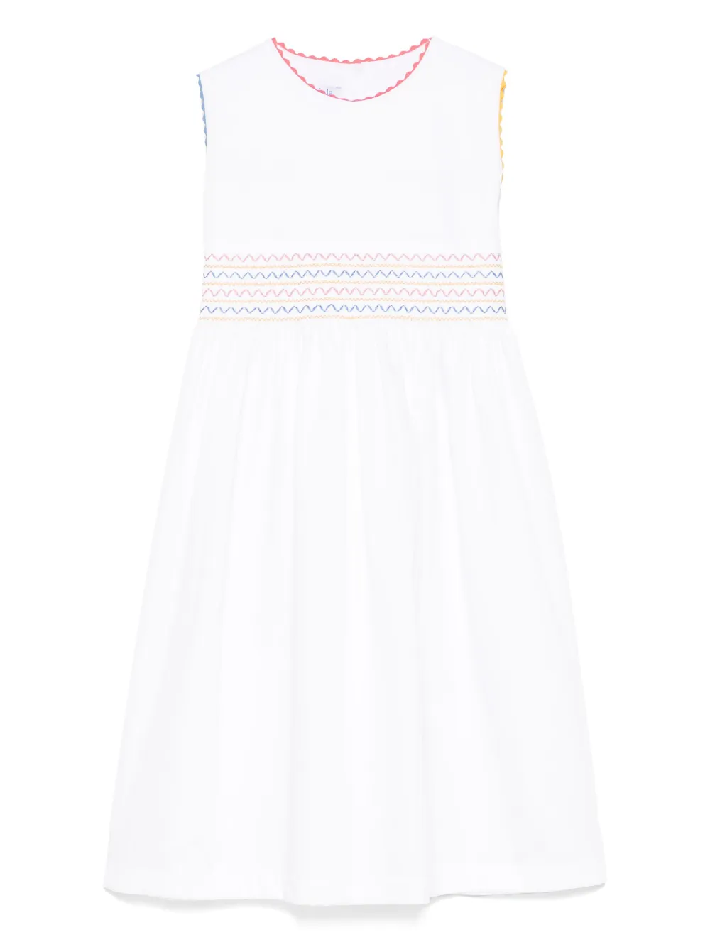 Платье с контрастной отделкой Siola, белый
Платье с контрастной отделкой Siola, белый