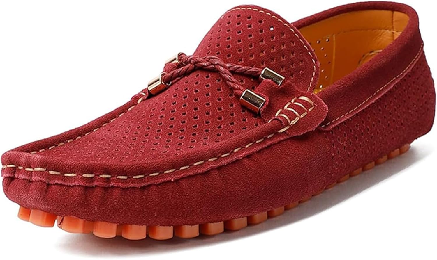 Мужские пенни-лоферы - мягкие обувь с перфорированной плоской подошвой Xinduoyu, красный
Мужские пенни-лоферы - мягкие обувь с перфорированной плоской подошвой Xinduoyu, красный