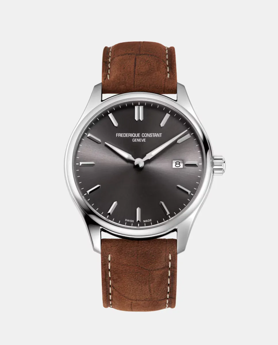 Classics Quartz FC-220DGS5B6 Коричневые кожаные мужские часы Frederique Constant
Classics Quartz FC-220DGS5B6 Коричневые кожаные мужские часы Frederique Constant