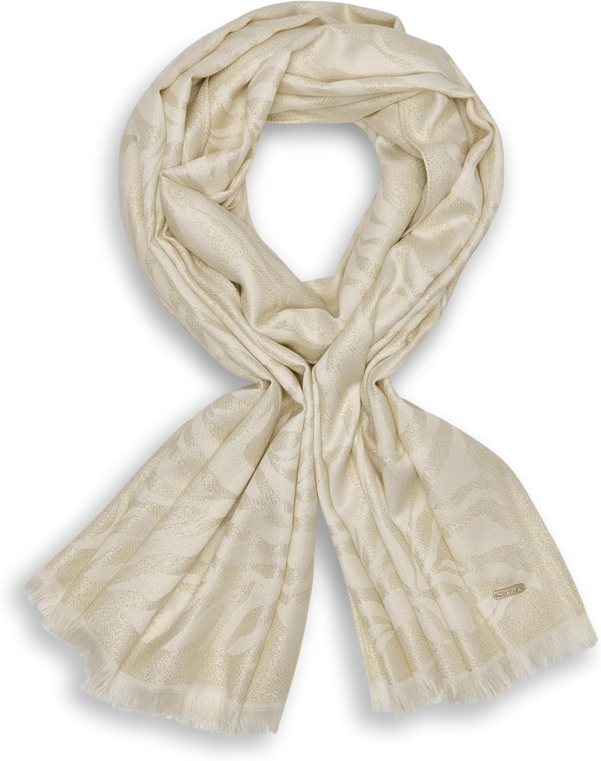 Легкий женский шарф-накидка Calvin Klein, Eggshell
Легкий женский шарф-накидка Calvin Klein, Eggshell