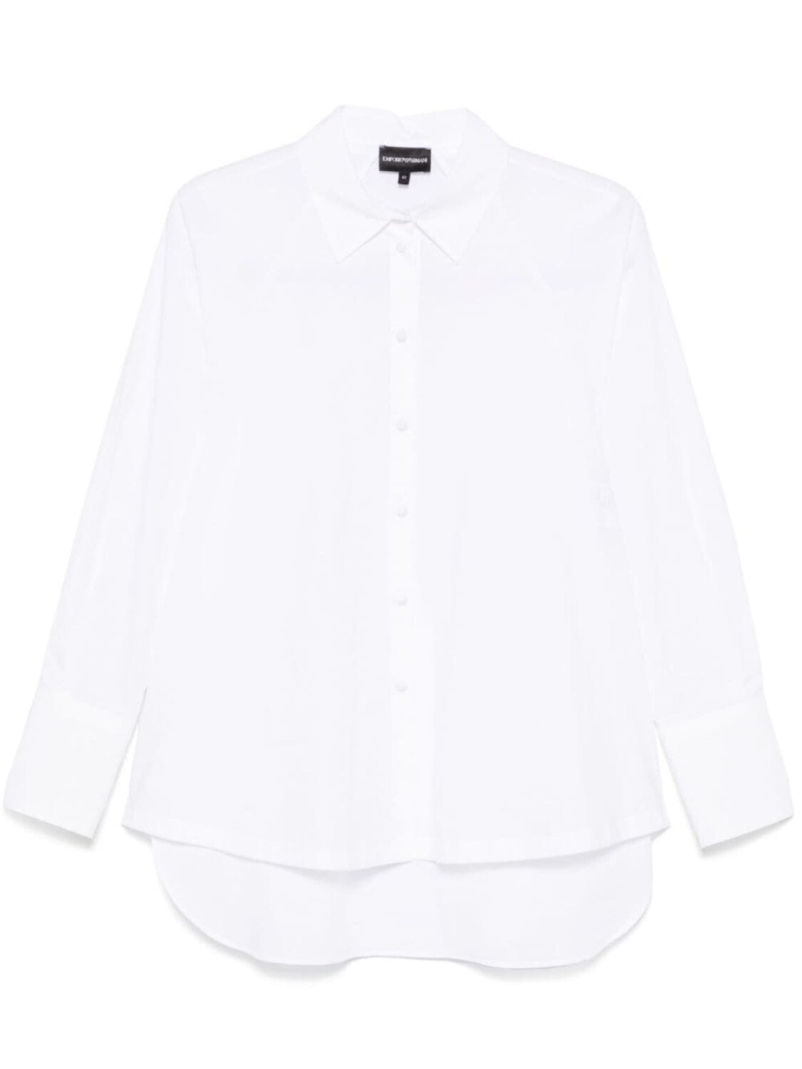 Рубашка с драпировкой Emporio Armani, белый
Рубашка с драпировкой Emporio Armani, белый