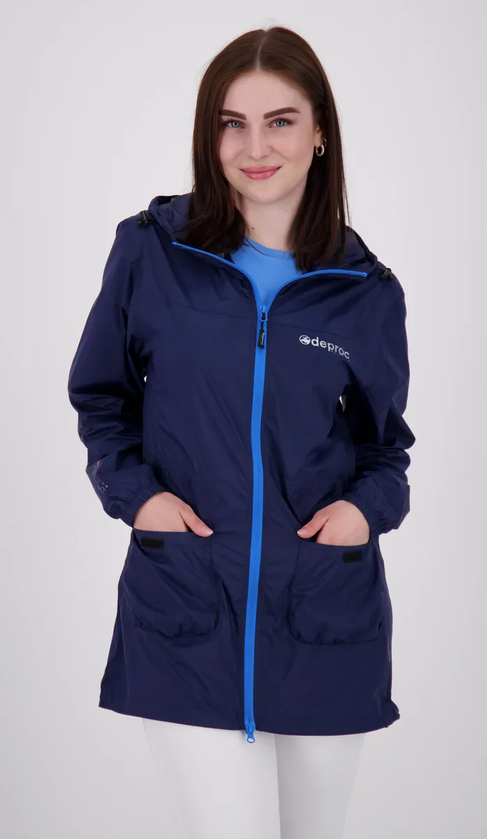DEPROC Активный плащ "ROBSON LONG WOMEN", также доступен в больших размерах Deproc Active, цвет морской волны, Синий, DEPROC Активный плащ "ROBSON LONG WOMEN", также доступен в больших размерах Deproc Active, цвет морской волны