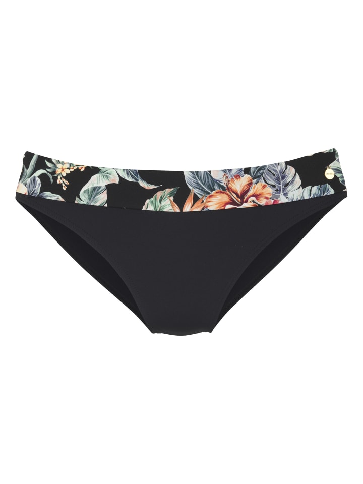 Плавки бикини LASCANA, цвет schwarz bedruckt
Плавки бикини LASCANA, цвет schwarz bedruckt