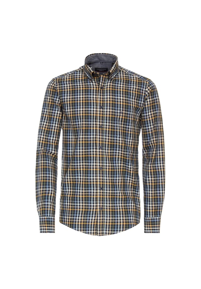 Рубашка свободного кроя в клетку Casamoda, бежевый
Рубашка свободного кроя в клетку Casamoda, бежевый