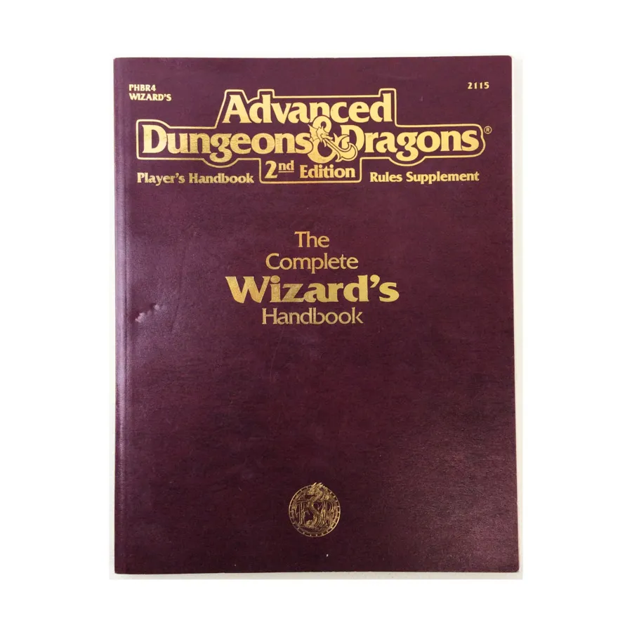 Complete Wizard's Handbook (8th Printing), Advanced Dungeons & Dragons (2nd Edition) - Player's Guides & Books, мягкая обложка
Complete Wizard's Handbook (8th Printing), Advanced Dungeons & Dragons (2nd Edition) - Player's Guides & Books, мягкая обложка