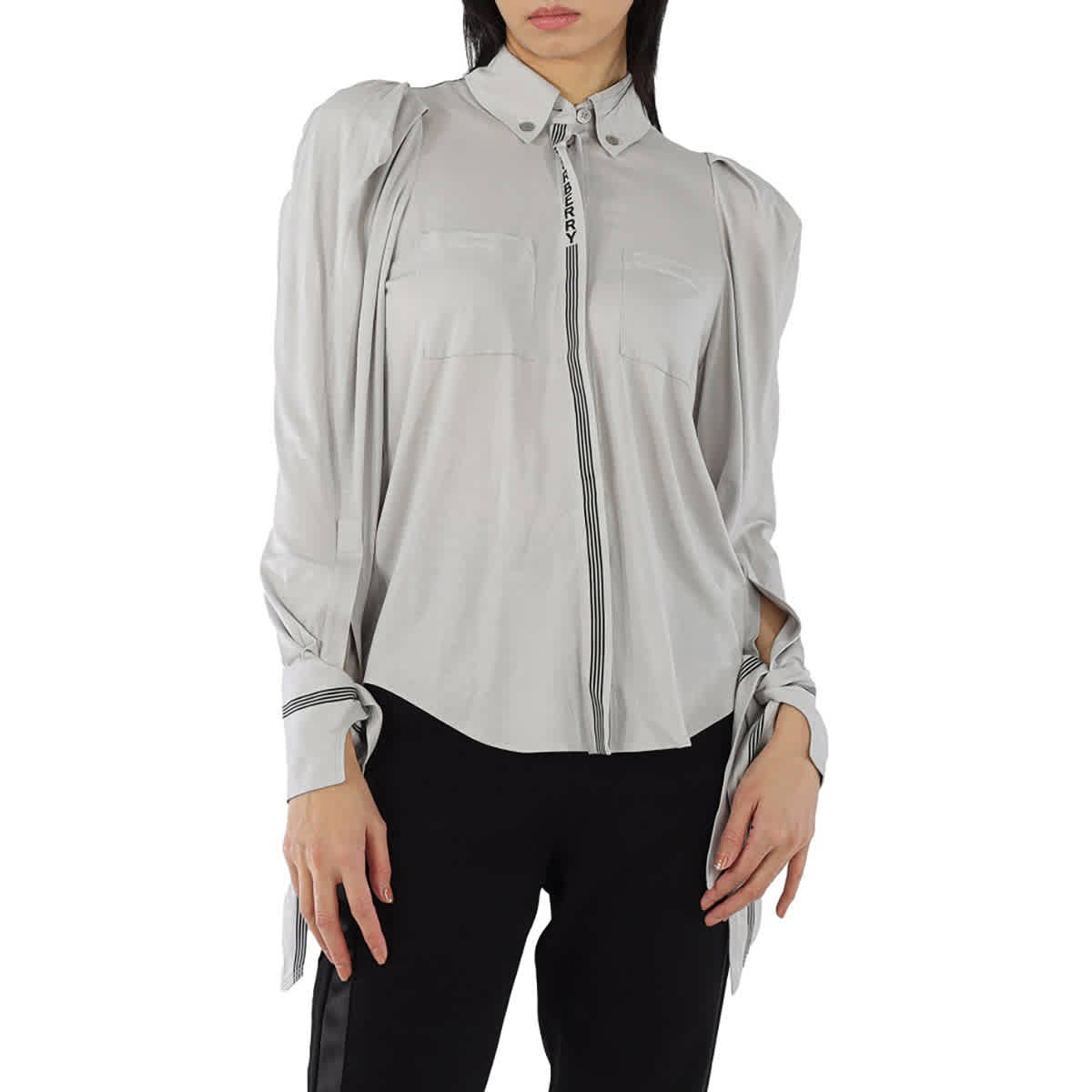 Бурберри Серая Меланжевая Полоска И С Логотипом Отделка Шерсть И Шелк Рубашка Burberry, серый
Бурберри Серая Меланжевая Полоска И С Логотипом Отделка Шерсть И Шелк Рубашка Burberry, серый