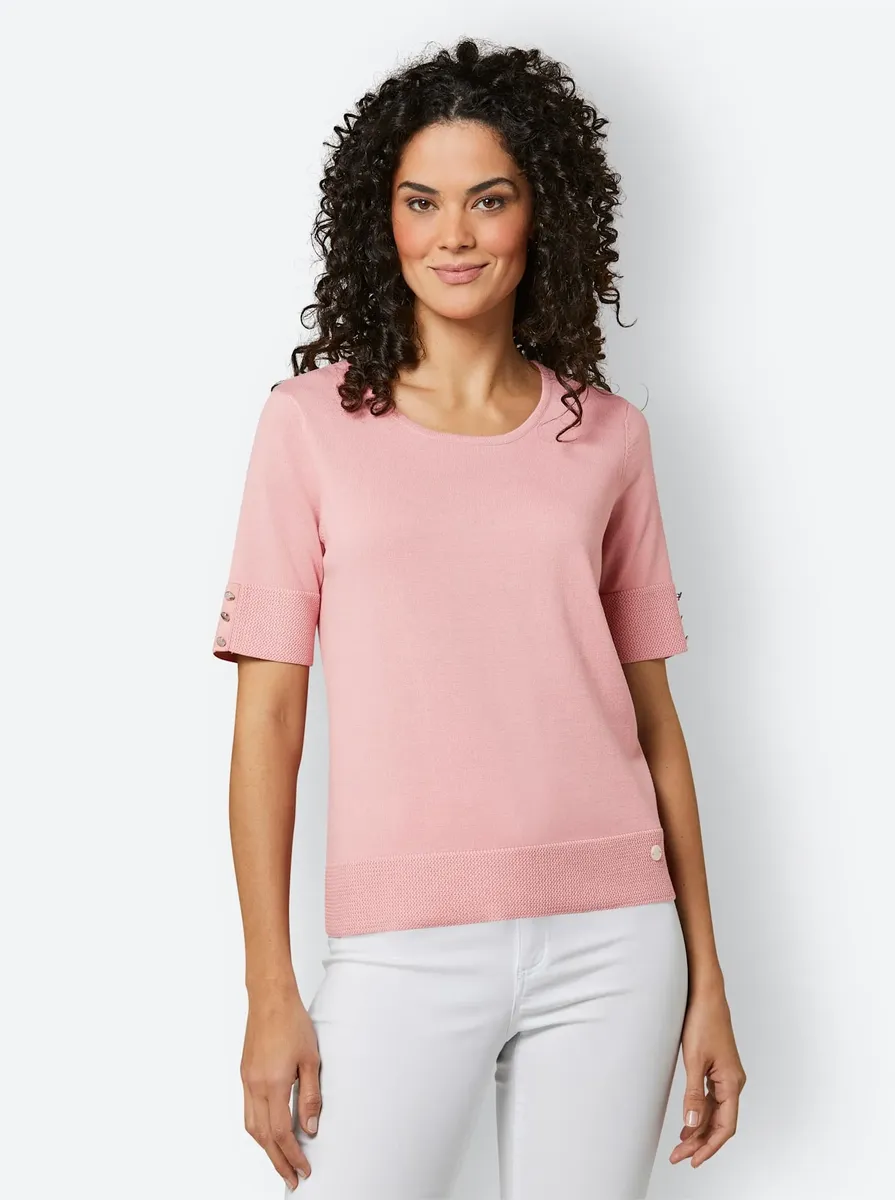 CREATION L PREMIUM вязаный свитер "свитер из хлопка", розовый
CREATION L PREMIUM вязаный свитер "свитер из хлопка", розовый