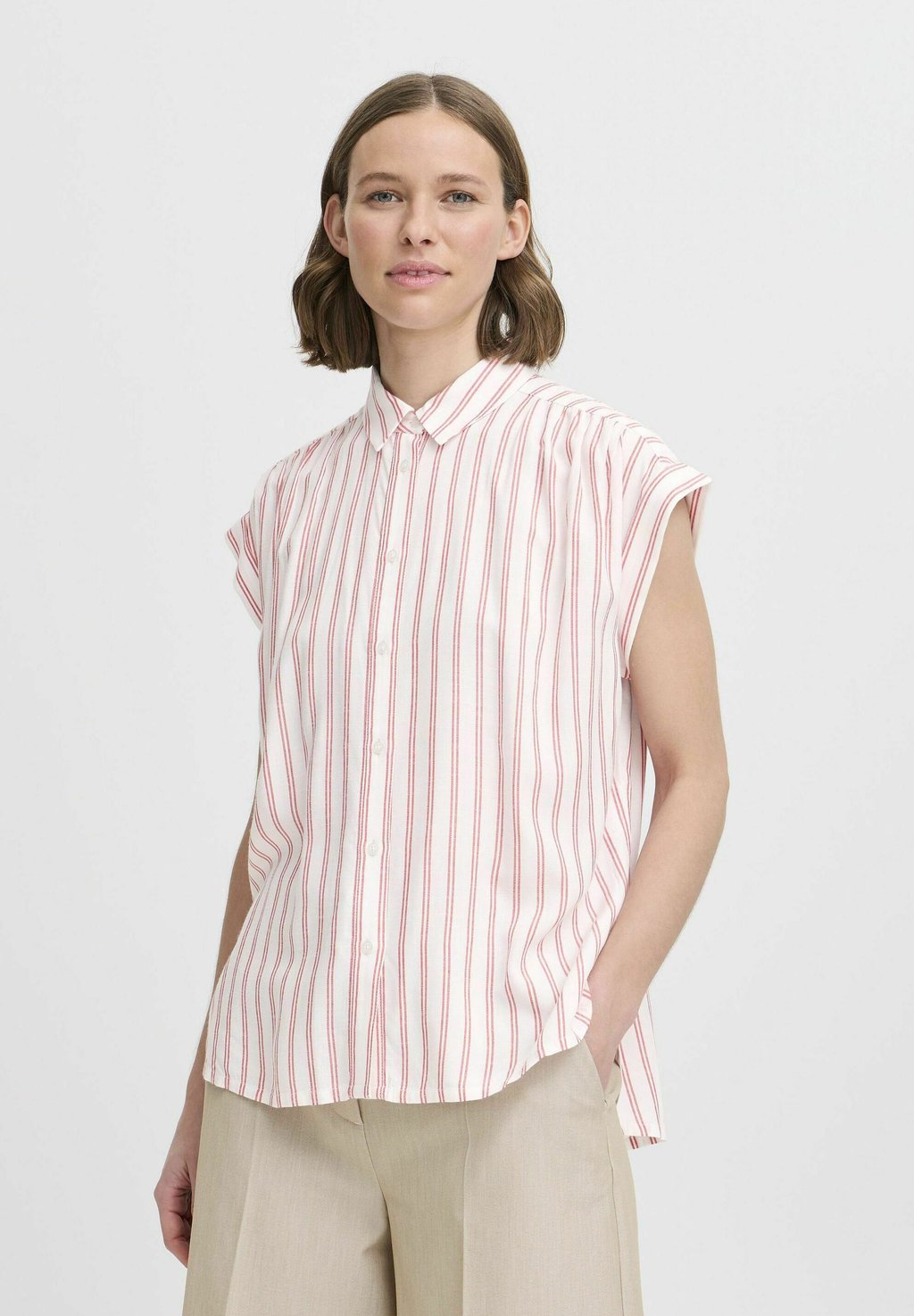 Блузка на пуговицах FRIGG b.young by Zalando, красный
Блузка на пуговицах FRIGG b.young by Zalando, красный