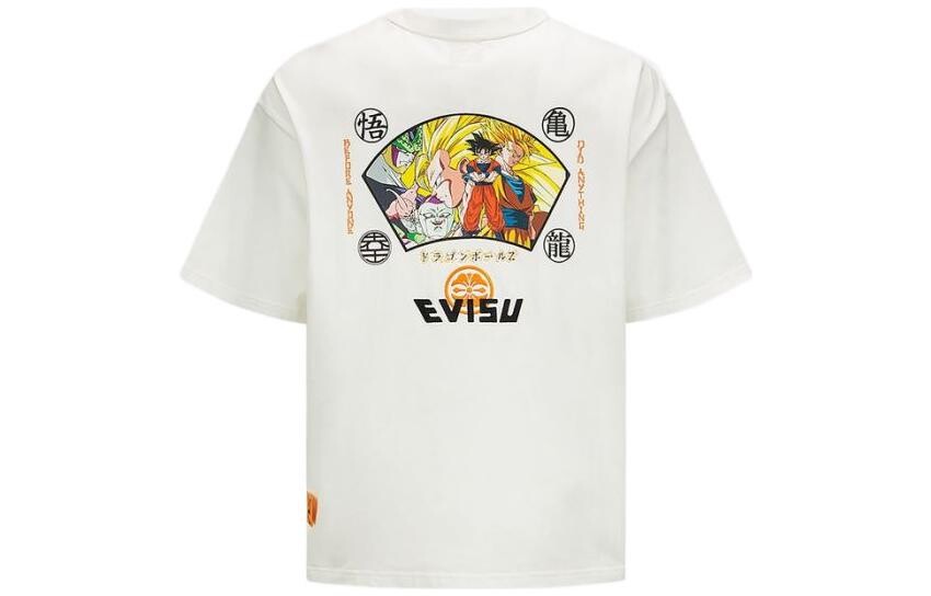 X Dragon Ball Z Co-Branded футболка мужская белая Evisu, белый
X Dragon Ball Z Co-Branded футболка мужская белая Evisu, белый