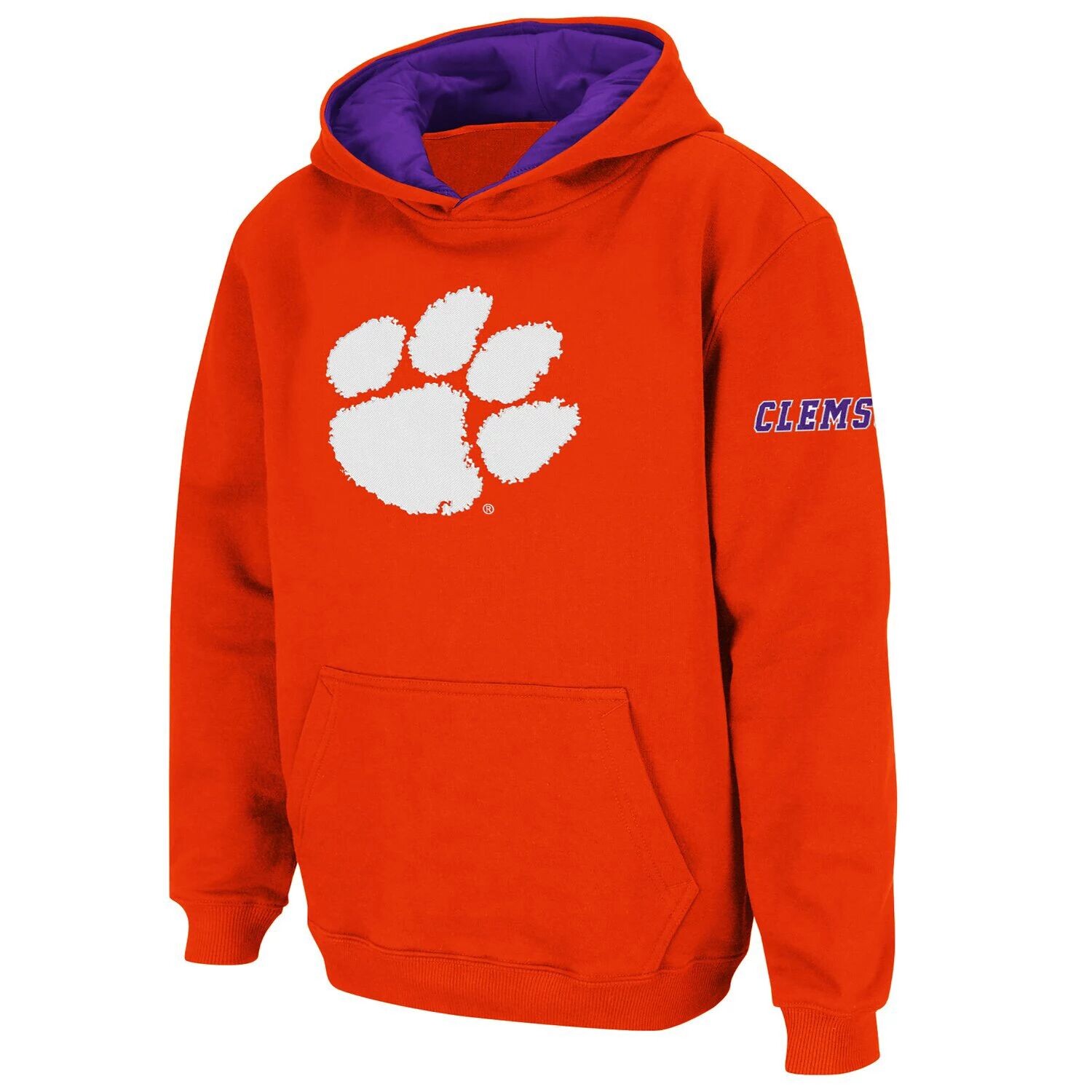 Оранжевый пуловер с капюшоном и большим логотипом Youth Stadium Athletic Clemson Tigers Unbranded
Оранжевый пуловер с капюшоном и большим логотипом Youth Stadium Athletic Clemson Tigers Unbranded