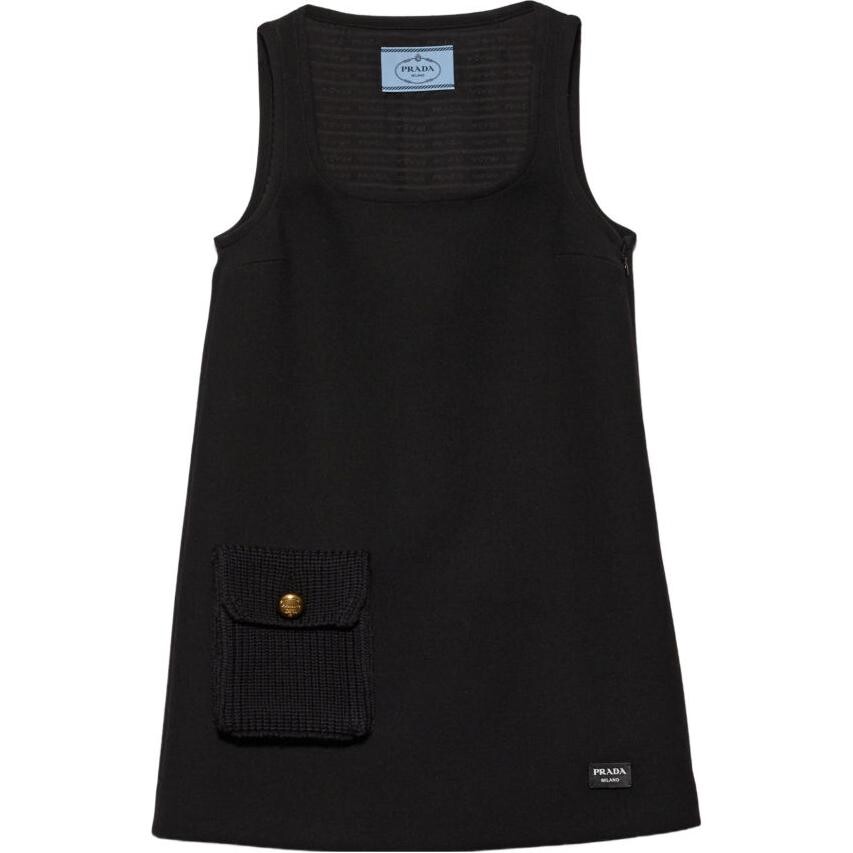 Платье без рукавов женское черное Prada
Платье без рукавов женское черное Prada