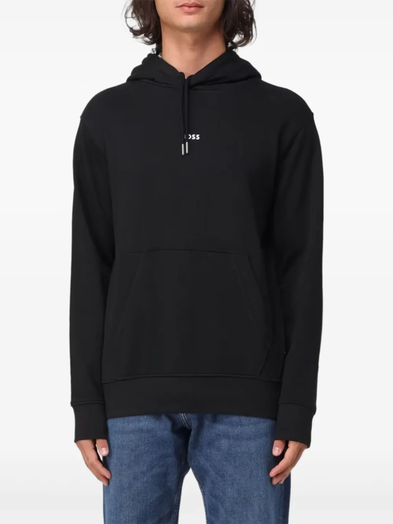 BOSS худи с логотипом, черный
BOSS худи с логотипом, черный