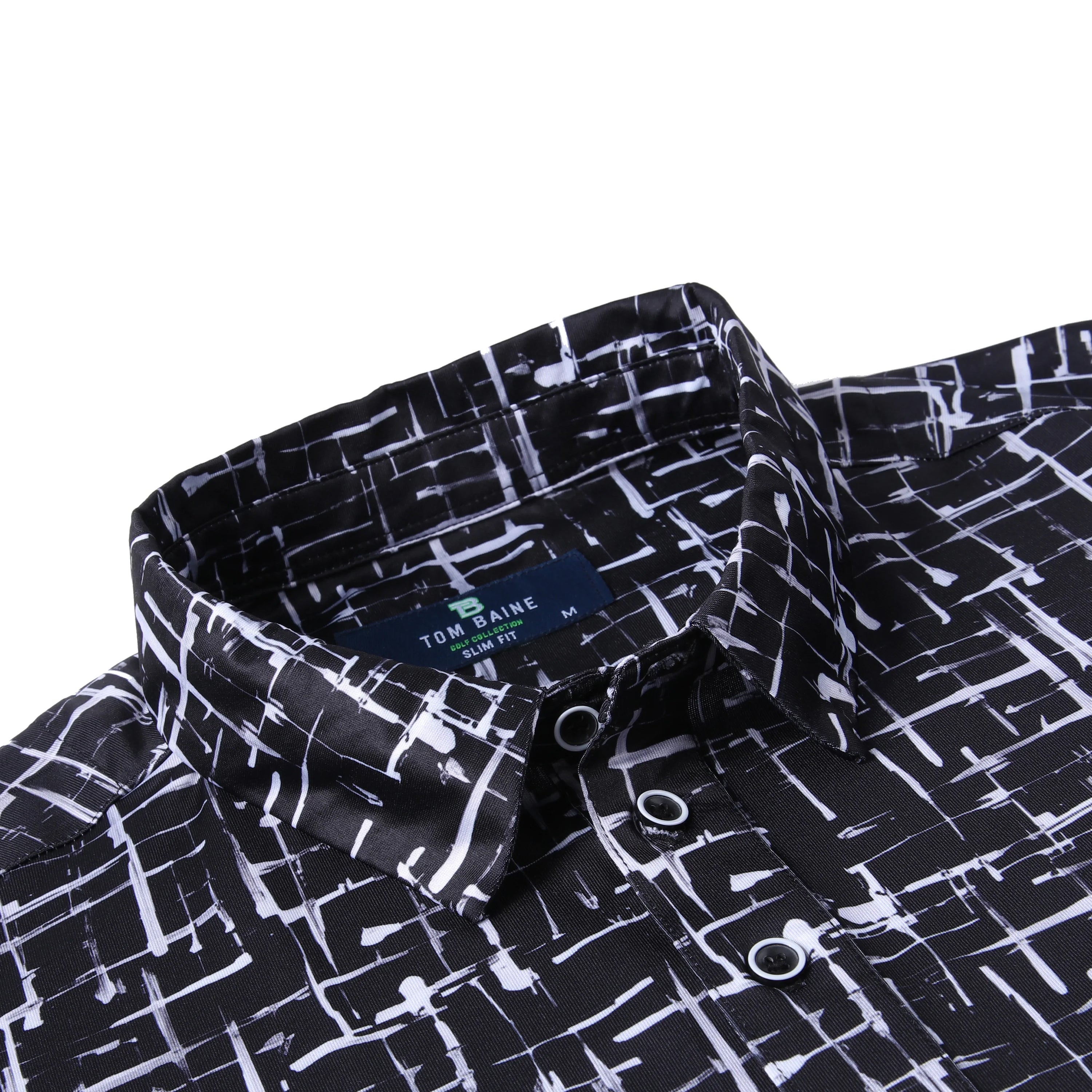 Мужское поло для гольфа Tom Baine Performance Four-Way Stretch, черный
Мужское поло для гольфа Tom Baine Performance Four-Way Stretch, черный