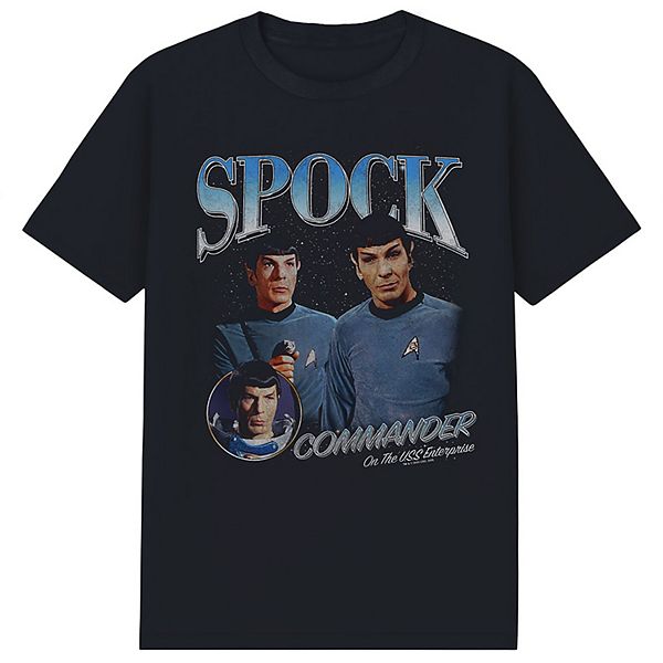 Мужская футболка с принтом Star Trek Spock Licensed Character
Мужская футболка с принтом Star Trek Spock Licensed Character