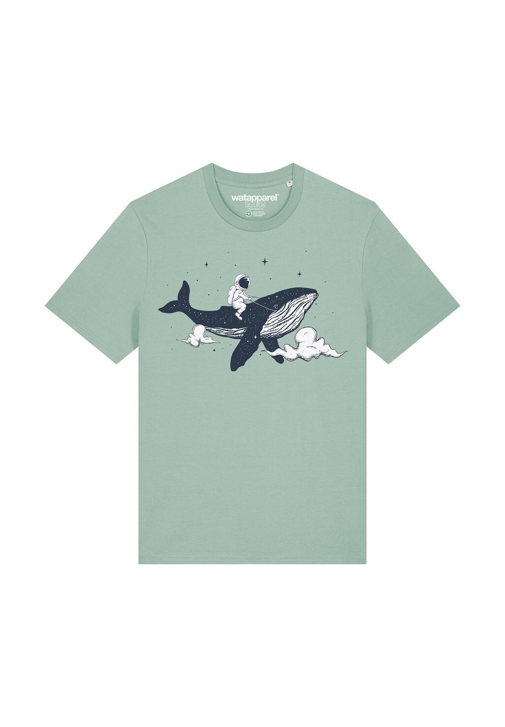 Футболка с принтом watapparel, светло-зеленый
Футболка с принтом watapparel, светло-зеленый