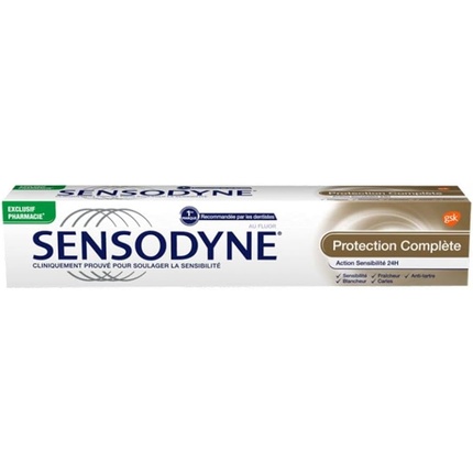 Полная защита 75мл Sensodyne
Полная защита 75мл Sensodyne