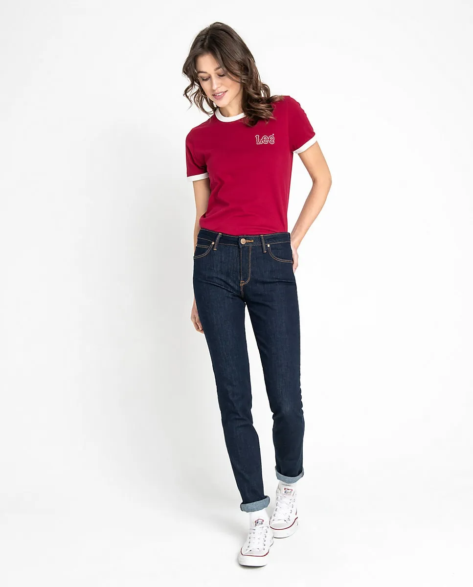 Женские узкие джинсы Elly slim средней посадки синего цвета Lee, синий
Женские узкие джинсы Elly slim средней посадки синего цвета Lee, синий