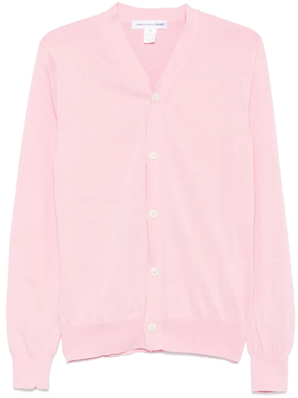 Кардиган с V-образным вырезом Comme Des Garçons Shirt, розовый
Кардиган с V-образным вырезом Comme Des Garçons Shirt, розовый