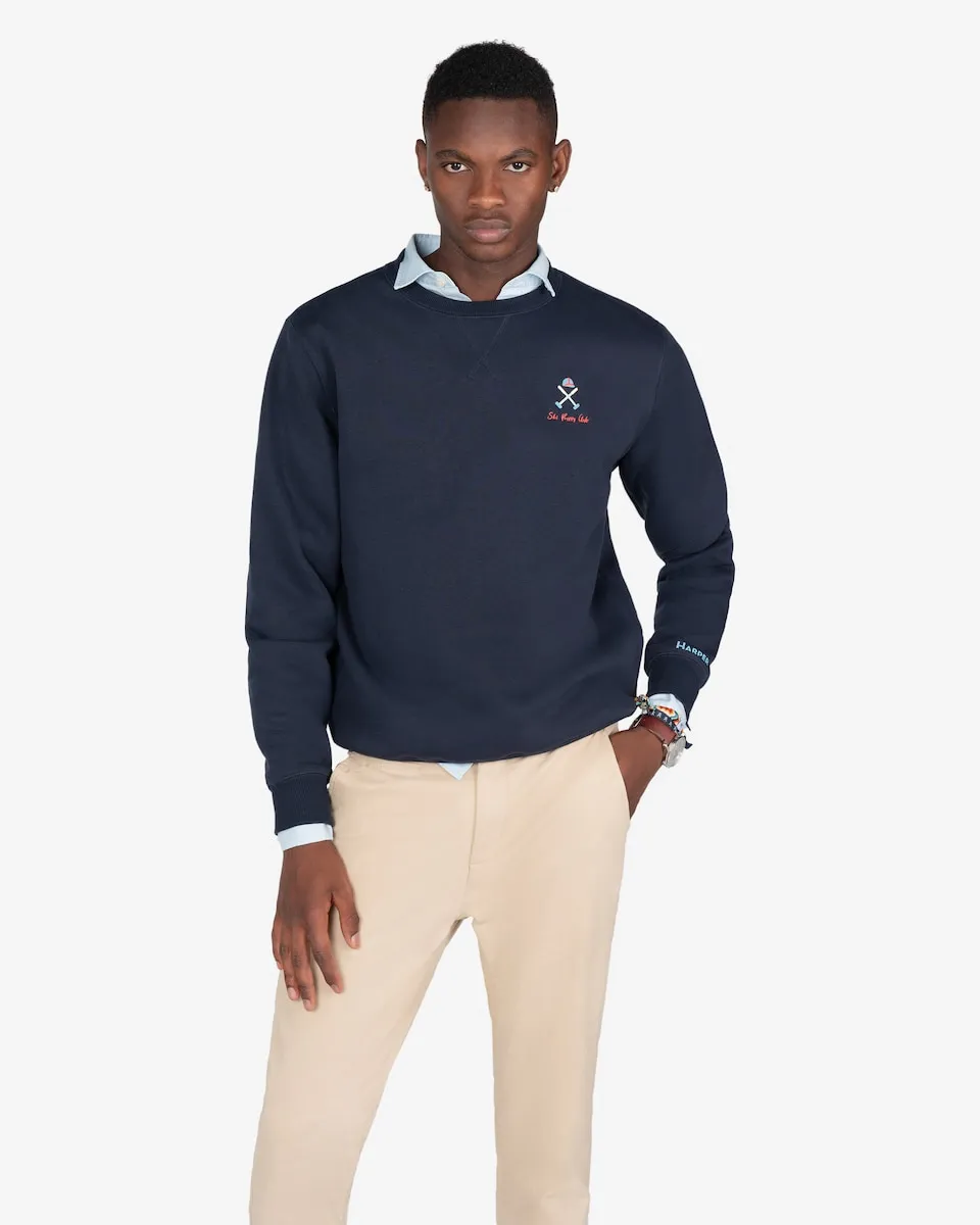 Мужская толстовка с круглым вырезом и крупным принтом Harper & Neyer, темно-синий
Мужская толстовка с круглым вырезом и крупным принтом Harper & Neyer, темно-синий