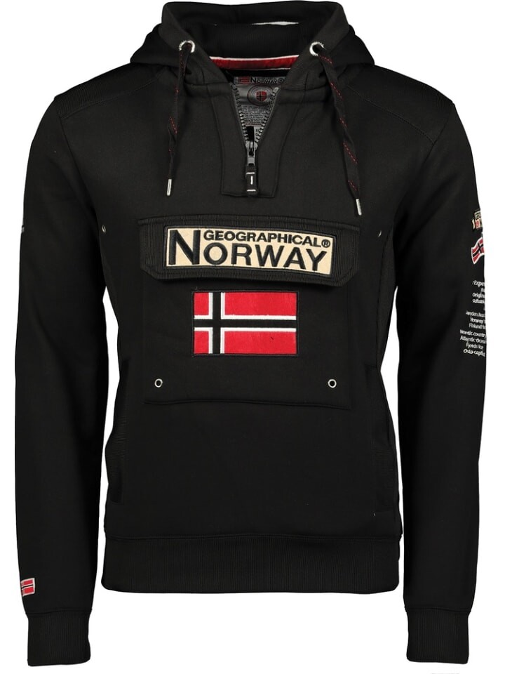 Толстовка Geographical Norway Hoodie, черный
Толстовка Geographical Norway Hoodie, черный
