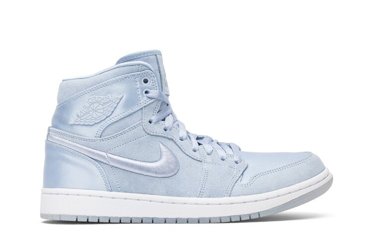 Кроссовки Air Jordan Wmns Air Jordan 1 Retro High 'Season of Her: Hydrogen Blue', синий
Кроссовки Air Jordan Wmns Air Jordan 1 Retro High 'Season of Her: Hydrogen Blue', синий