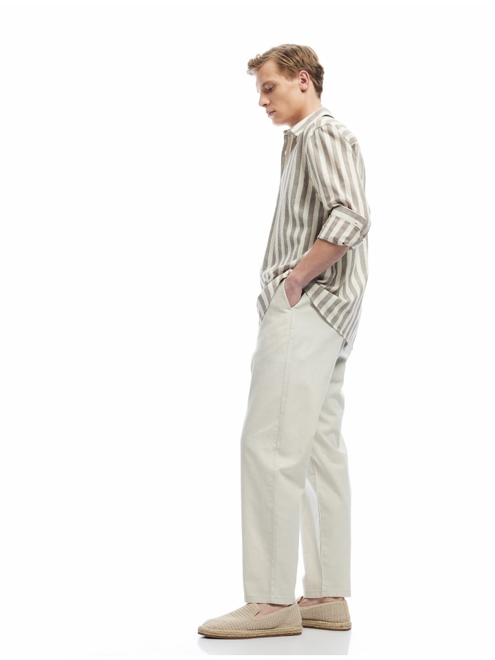 Тканевые брюки KOTON, бежевый
Тканевые брюки KOTON, бежевый