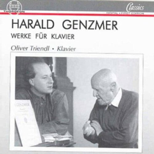 CD диск Genzmer / Triendl, Oliver: Piano Works
CD диск Genzmer / Triendl, Oliver: Piano Works