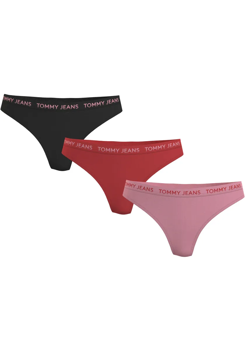 Трусики Tommy Hilfiger Underwear "3P HIGH RISE THONG" (3 шт. в упаковке), с эластичным поясом с логотипом, розовый
Трусики Tommy Hilfiger Underwear "3P HIGH RISE THONG" (3 шт. в упаковке), с эластичным поясом с логотипом, розовый