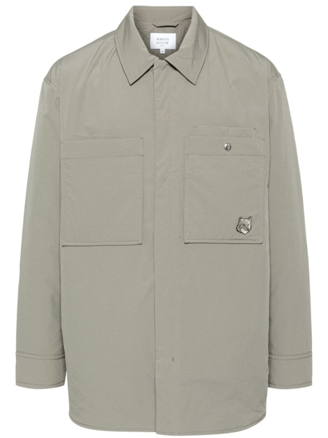 Maison Kitsuné дутая рубашка, зеленый
Maison Kitsuné дутая рубашка, зеленый