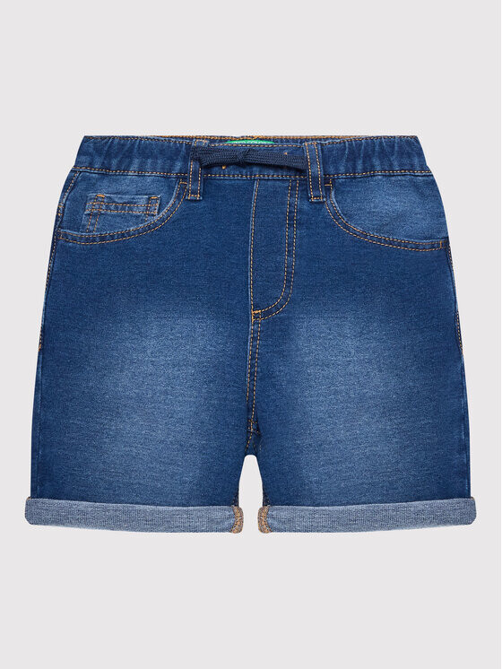 Джинсовые шорты стандартного кроя United Colors Of Benetton, синий
Джинсовые шорты стандартного кроя United Colors Of Benetton, синий