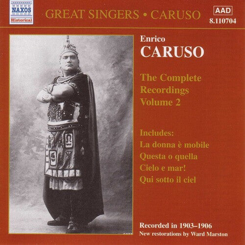 CD диск Caruso, Enrico: Complete Recordings-Vol. 2
CD диск Caruso, Enrico: Complete Recordings-Vol. 2