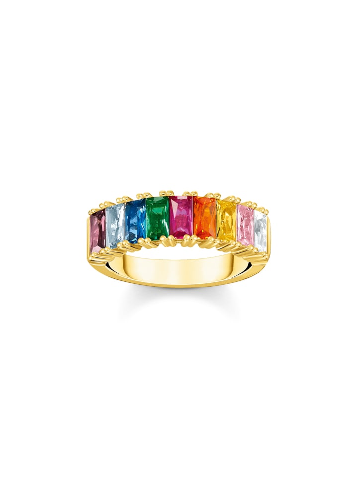 Thomas Sabo Золотое кольцо, цветное
Thomas Sabo Золотое кольцо, цветное