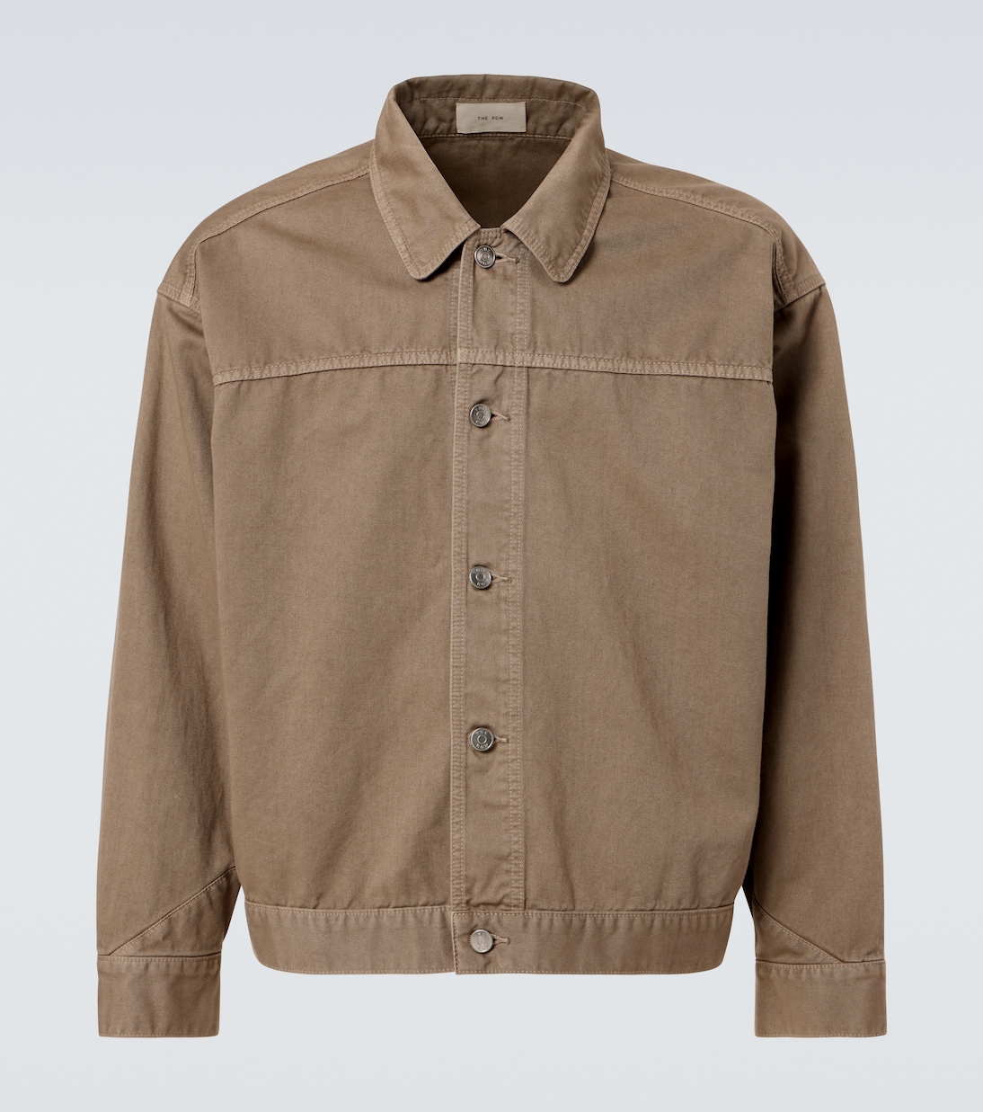 Куртка джинсовая Marcus The Row, серо-коричневый 
Куртка джинсовая Marcus The Row, серо-коричневый