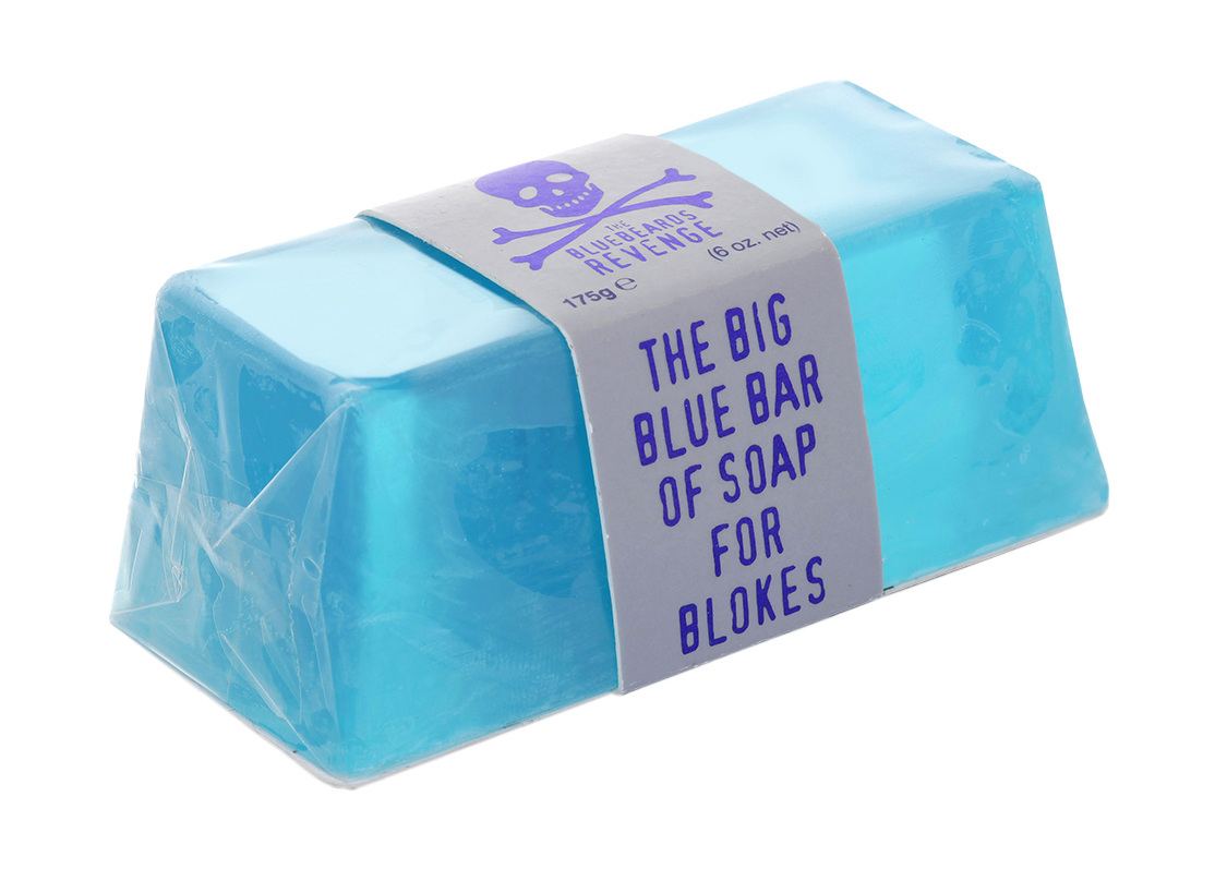 Мыло для мужчин big blue bar of soap for blokes The Bluebeards Revenge, вес 175 гр.
Мыло для мужчин big blue bar of soap for blokes The Bluebeards Revenge, вес 175 гр.