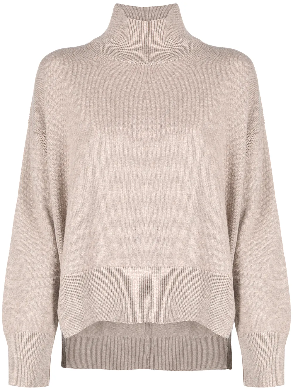 Кашемировый джемпер с высоким воротником Barrie, нейтральный
Кашемировый джемпер с высоким воротником Barrie, нейтральный