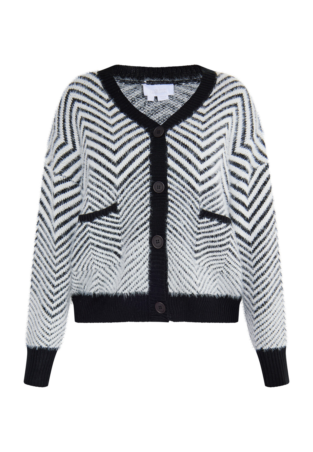 Толстовка usha WHITE LABEL Cardigan, черный
Толстовка usha WHITE LABEL Cardigan, черный