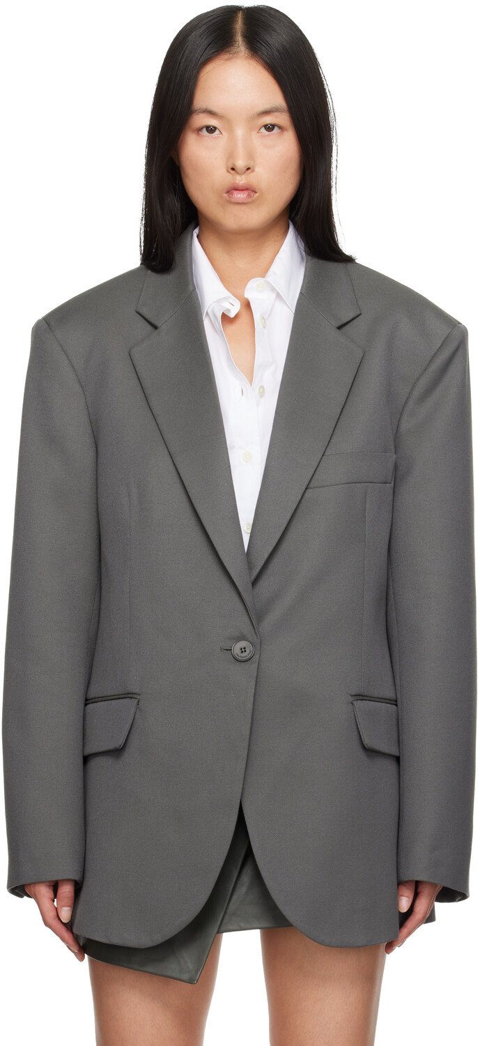 Блейзер свободного кроя Frankie Hop Khaki Lyra The Frankie Shop
Блейзер свободного кроя Frankie Hop Khaki Lyra The Frankie Shop