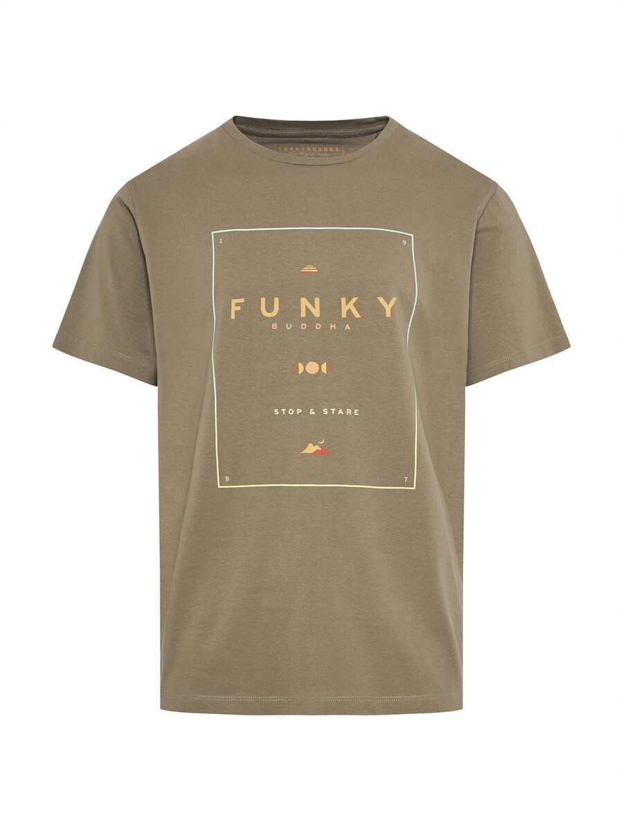 Рубашка Funky Buddha, хаки/мятный
Рубашка Funky Buddha, хаки/мятный