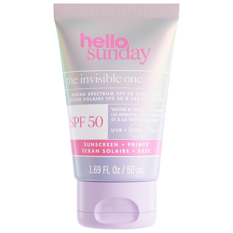 Увлажняющий солнцезащитный крем для лица Invisible One SPF 50 + праймер с гиалуроновой кислотой Hello Sunday, 1.69 oz
Увлажняющий солнцезащитный крем для лица Invisible One SPF 50 + праймер с гиалуроновой кислотой Hello Sunday, 1.69 oz